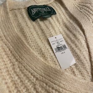 American Eagle chunky cardigan- button down sweater